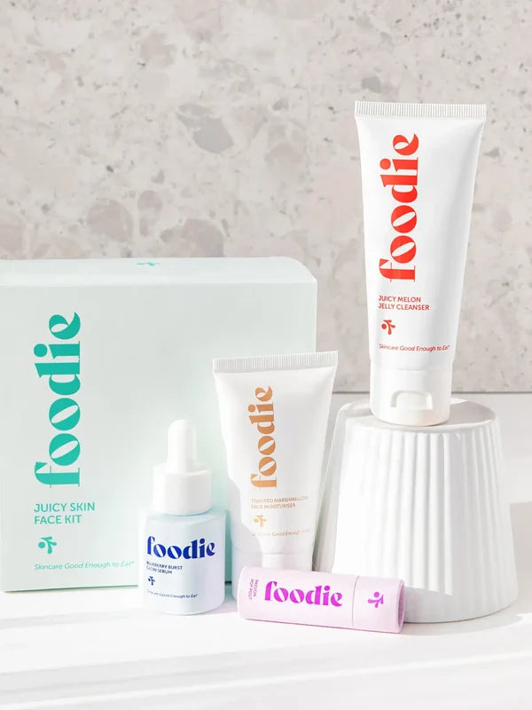 Foodie Juicy Skin Face Kit with packaging