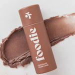 Swatch of Foodie Chocolate Crunch Kiss Lip Balm