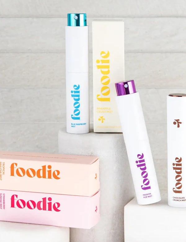 The Foodie face and body mist range