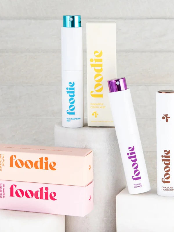 The Foodie face and body mist range
