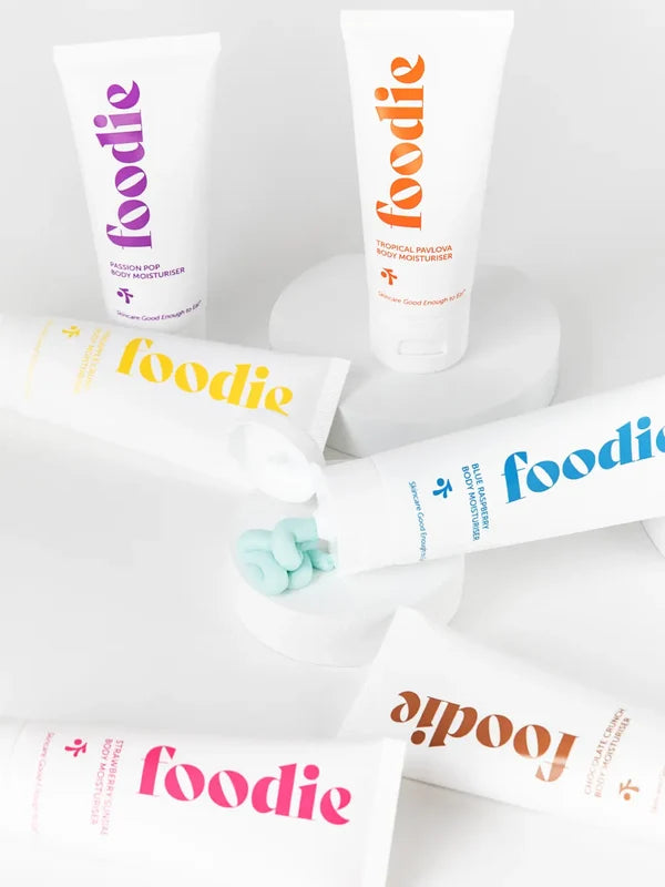 The Foodie body moisturiser range