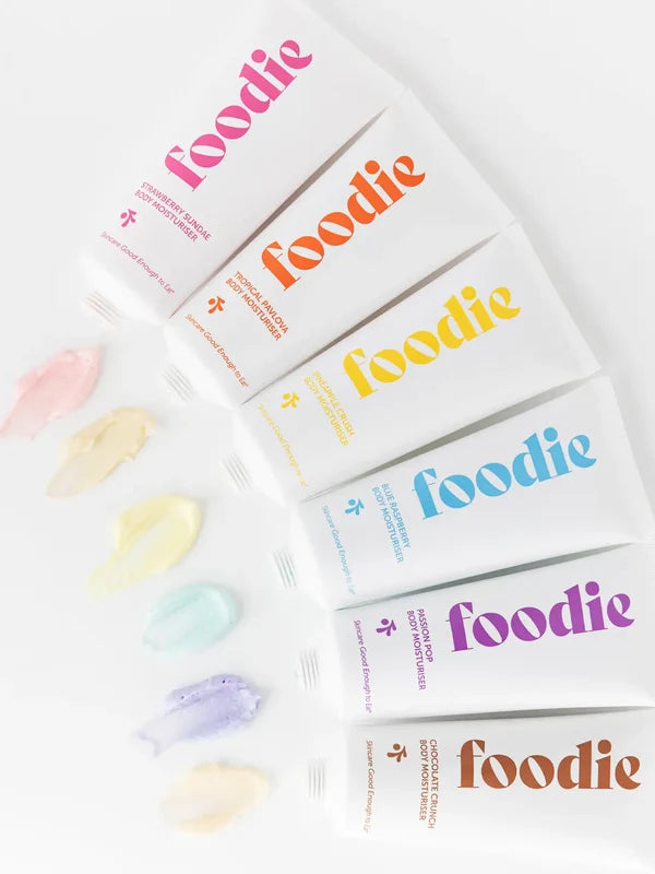 The Foodie body moisturiser range