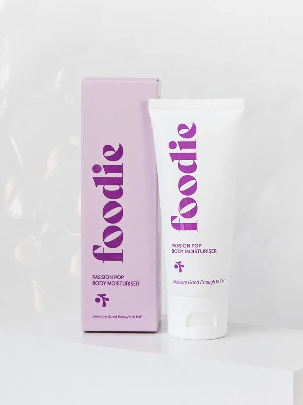 Foodie Passion Pop Body Moisturiser with texture