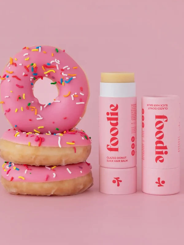 Foodie Glazed Donut Slick Hair Balm lifestyle photo