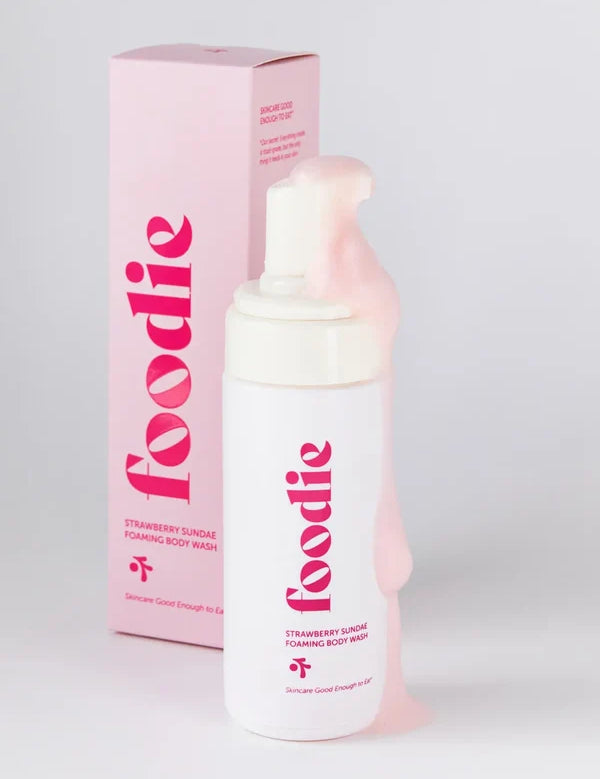 Foodie Strawberry Sundae Foaming Body Wash lifestyle photo