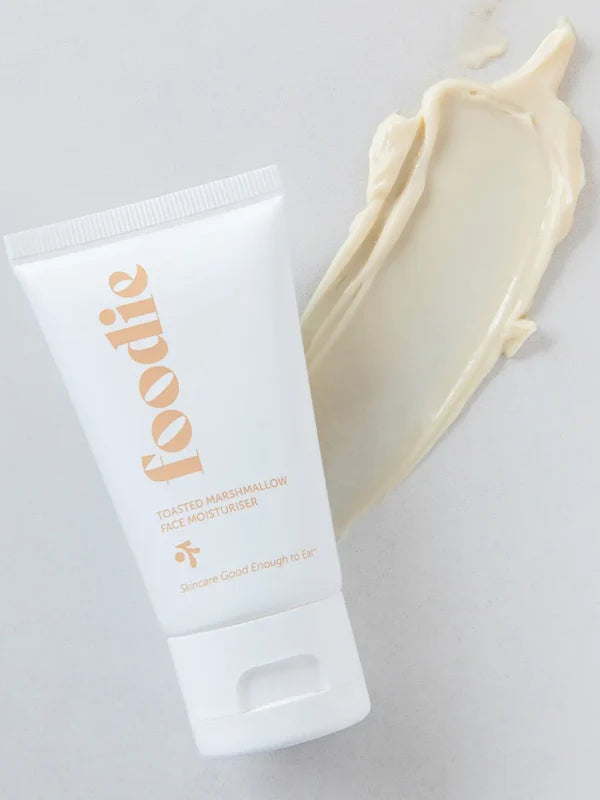 Swatch of Foodie Toasted Marshmallow Face Moisturiser