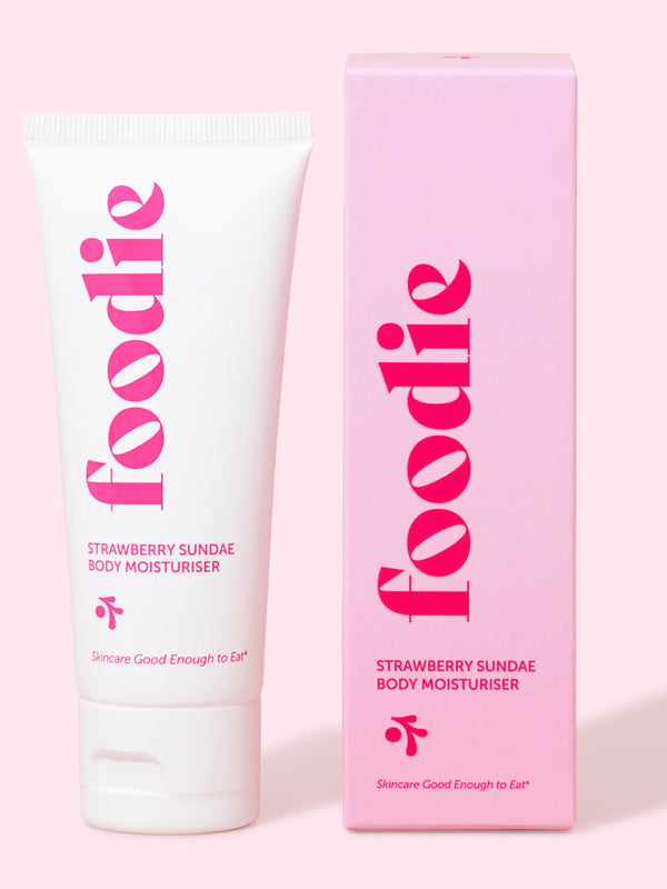 Foodie Strawberry Sundae Body Moisturiser lifestyle photo
