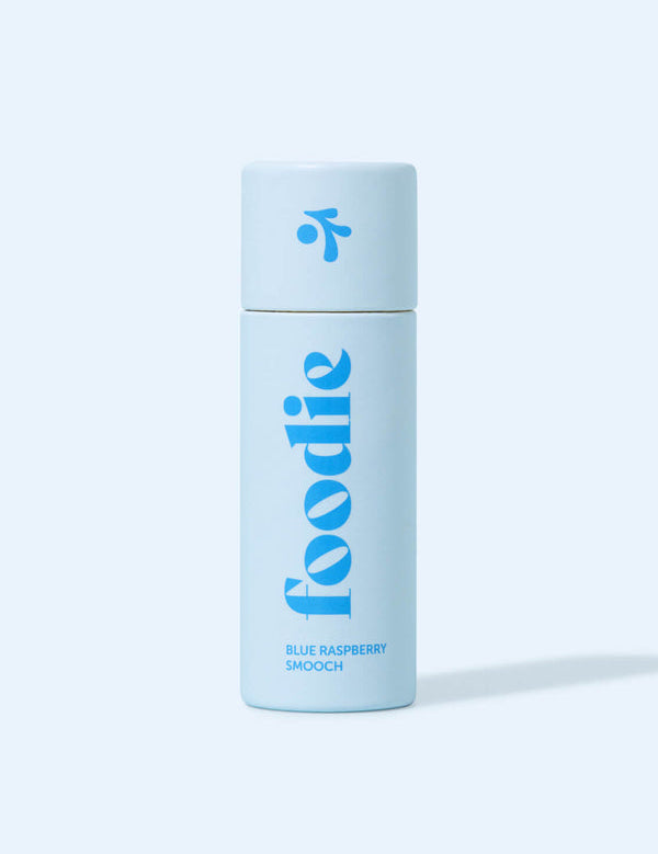 Foodie Blue Raspberry Smooch Lip Balm lifestyle photo