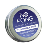 No Pong All-Natural Anti-Odourant Fragrance Free Vegan 35g
