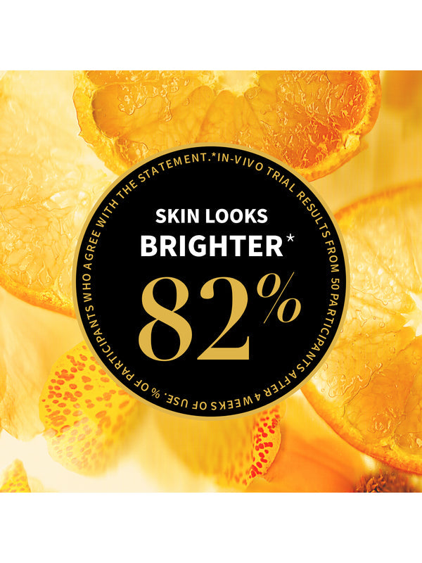 Skin looks brighter claim panel for Antipodes Glory Vitamin C Glow Toner