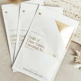 Vanessa Megan Gold & Lime Caviar Sheet Mask 3-Pack