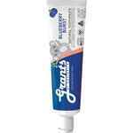 Tube of Grant's Blueberry Burst natural toothpaste on a white background