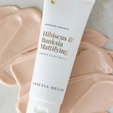 Vanessa Megan Hibiscus and Banksia Mattifying Clay Mask texture photo