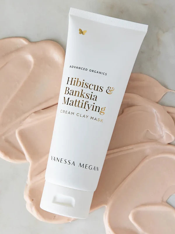 Vanessa Megan Hibiscus and Banksia Mattifying Clay Mask texture photo