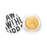Hurraw! Gold Aura Balm 5.8g pot with lid on a white background