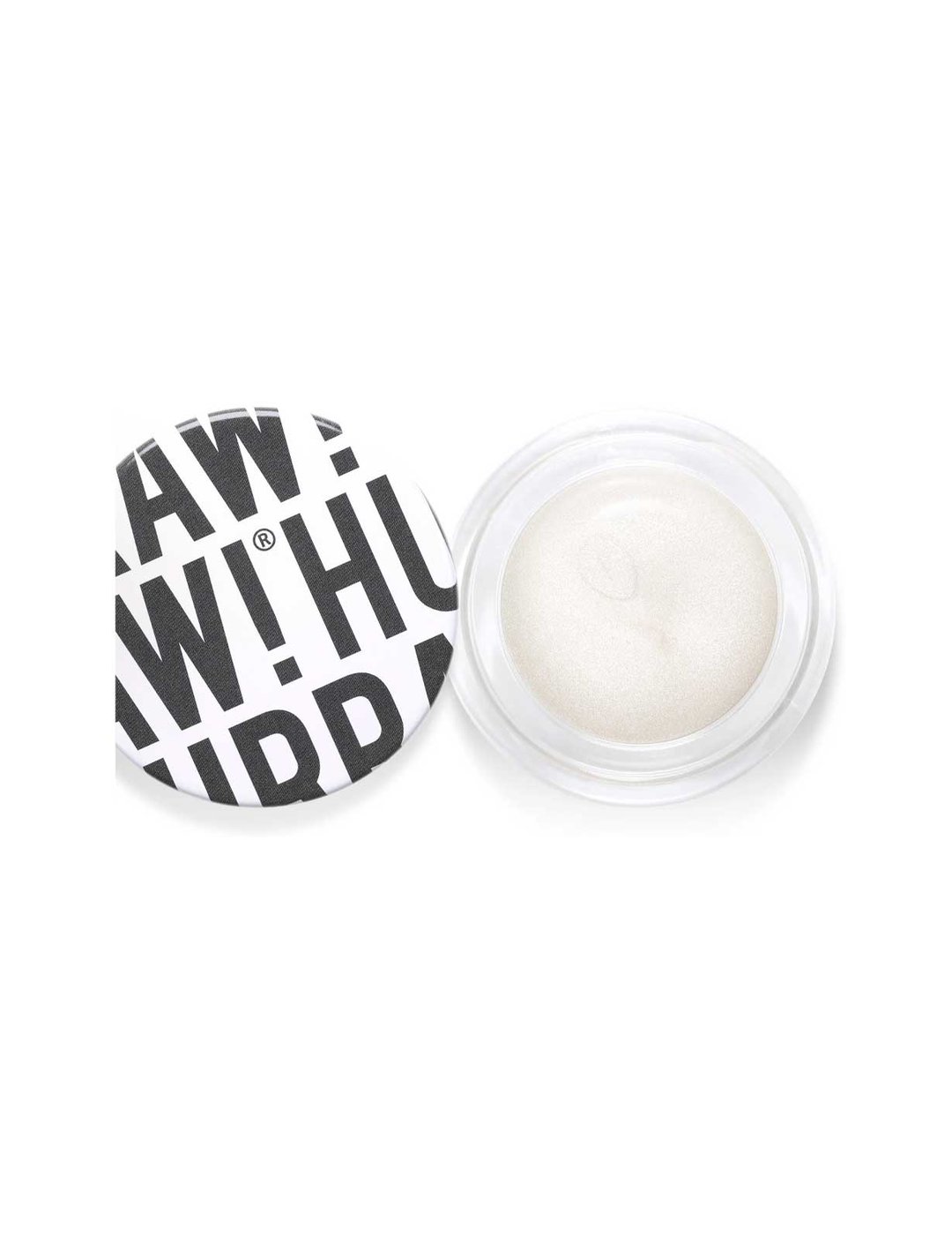 Hurraw! Silver Aura Balm 5.8g pot with lid on a white background