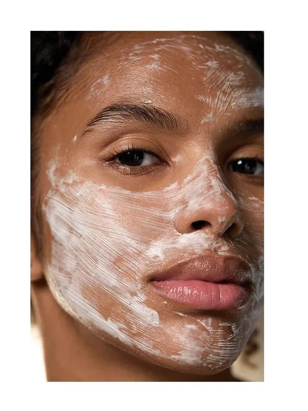 Applying Dr Hauschka Hydrating Cream Mask
