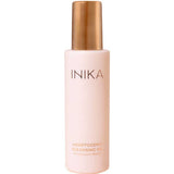 A light pink bottle with a gold cap labeled INIKA Organic Organic Adaptogenic Cleansing Oil 80ml stands upright against a white background, highlighting an organic cleansing oil perfect for adaptogenic mushroom skincare routines.
