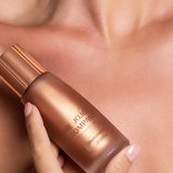 The Jojoba Company Illuminating Jojoba bottle with gold pump