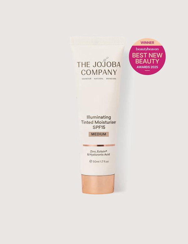 The Jojoba Company Illuminating Tinted Moisturiser SPF15 in shade Medium