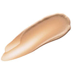 A creamy, light beige swatch of Luk Beautifood Instant Glow Skin Tint 30ml in Nude 1: Fair is displayed on a white background, highlighting its natural, luminous finish.