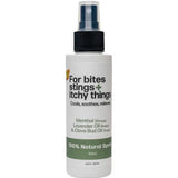 Bug-Grrr Off For bites stings + itchy things 100% Natural Spray