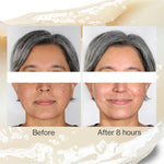 Before and after skin comparison using The Jojoba Company Jojoba Intense Moisture Balm