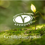 Certified vegetarian badge for Antipodes Kiwi Seed Oil Lip Conditioner