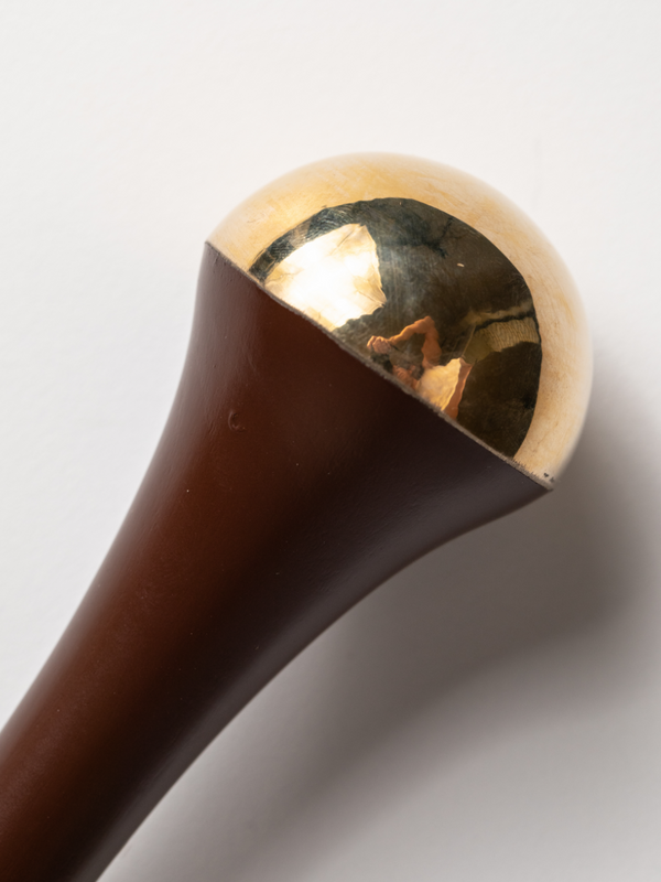 LAMAV Ayurvedic Kansa Wand close up