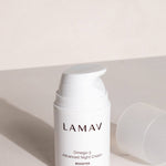LAMAV Omega-3 Advanced Night Cream bottle