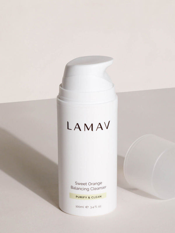 LAMAV Sweet Orange Balancing Cleanser tube