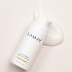 LAMAV Sweet Orange Balancing Cleanser tube on a neutral background