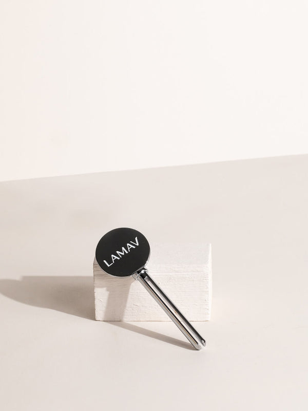 LAMAV Tube Key on a skincare tube