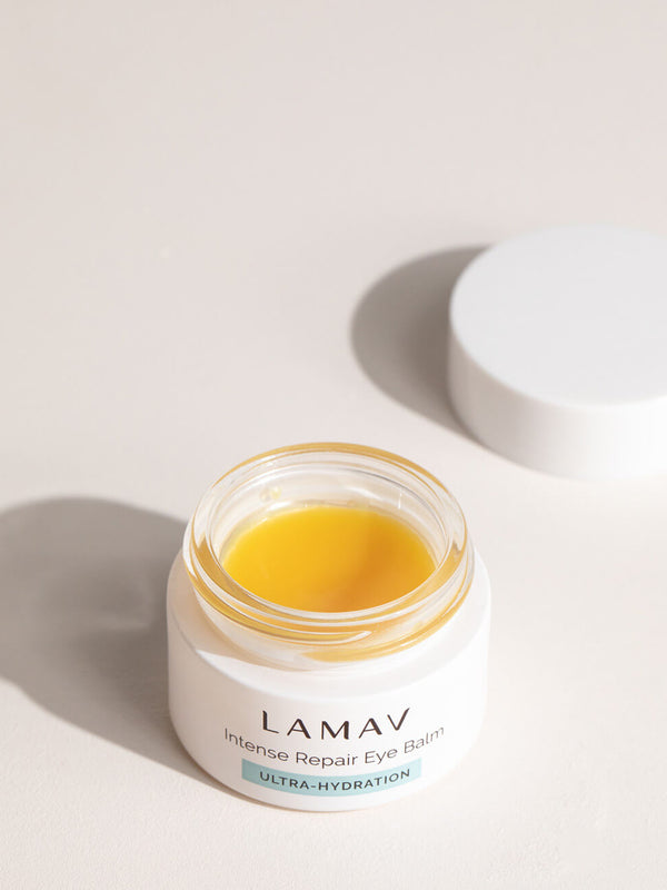 LAMAV Intense Repair Eye Balm jar