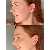 Before and after comparison using LAMAV Self Tan Mist