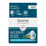 Lavera Basis Sensitiv Anti-Ageing Night Cream Q10