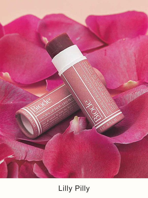 Biode Lilly Pilly Lip and Cheek Tinted Balms with rose petals, SKU LBLP10