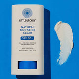 Little Urchin Natural Zinc Stick Clear SPF 50+