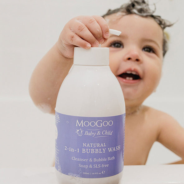 MooGoo 2-in-1  Mini Moo Bubbly Wash 500ml product image