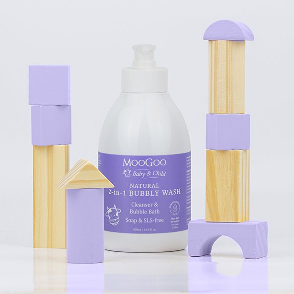 MooGoo 2-in-1  Mini Moo Bubbly Wash 500ml product image