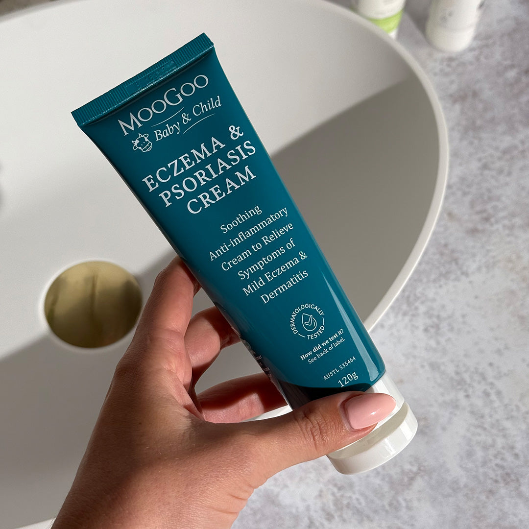MooGoo Mini Moo Baby Eczema & Psoriasis Cream 120g — official MooGoo product information image 7
