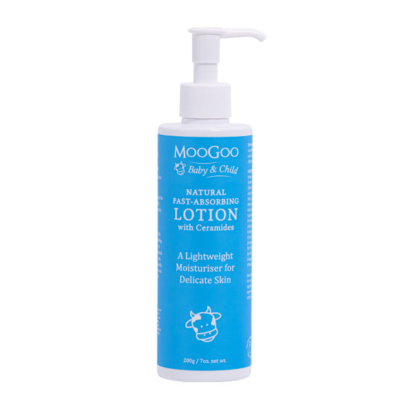 MooGoo Mini Moo Baby Fast-Absorbing Lotion with Ceramides 200g product image