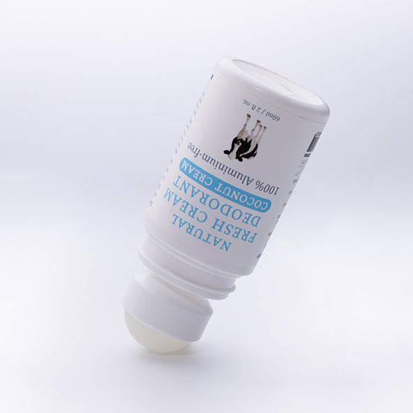 MooGoo Natural Fresh Cream Deodorant - Coconut Cream 60ml — official MooGoo product information image 3