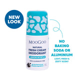MooGoo Natural Fresh Cream Deodorant - Lemon Myrtle product image