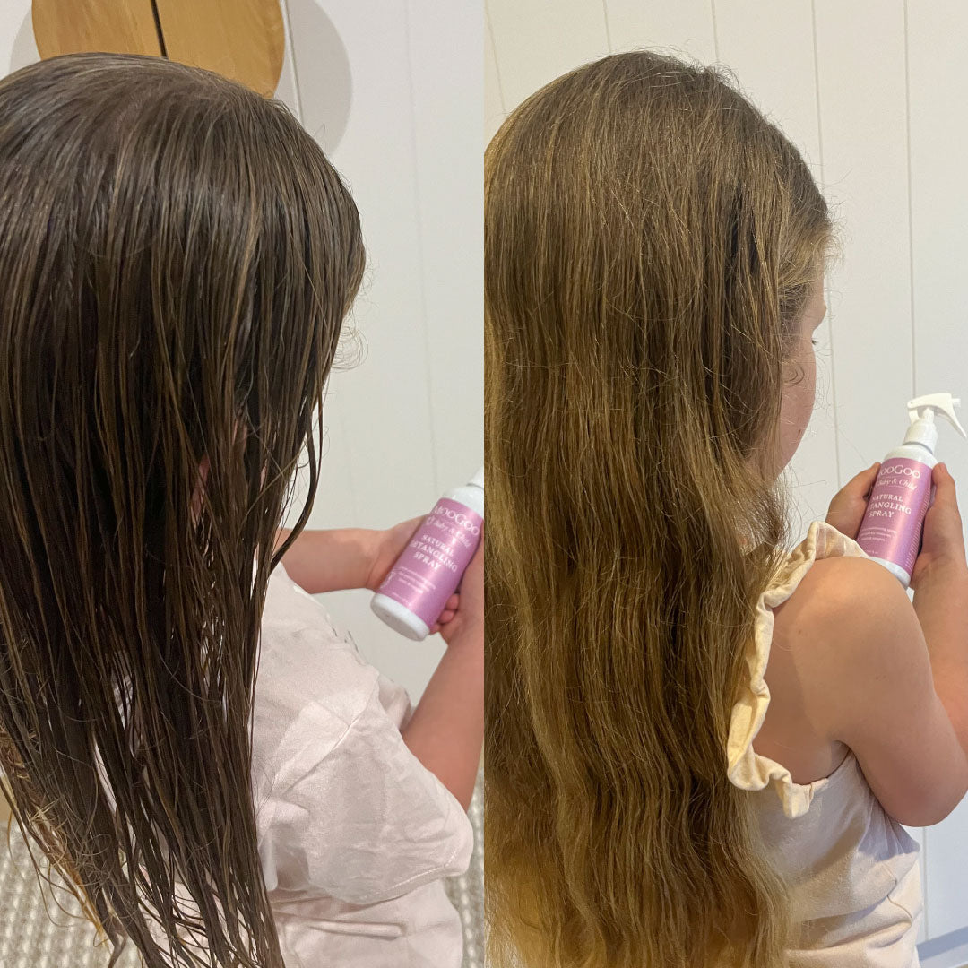 MooGoo Mini Moo Natural Detangling Spray 150ml — official MooGoo product information image 2