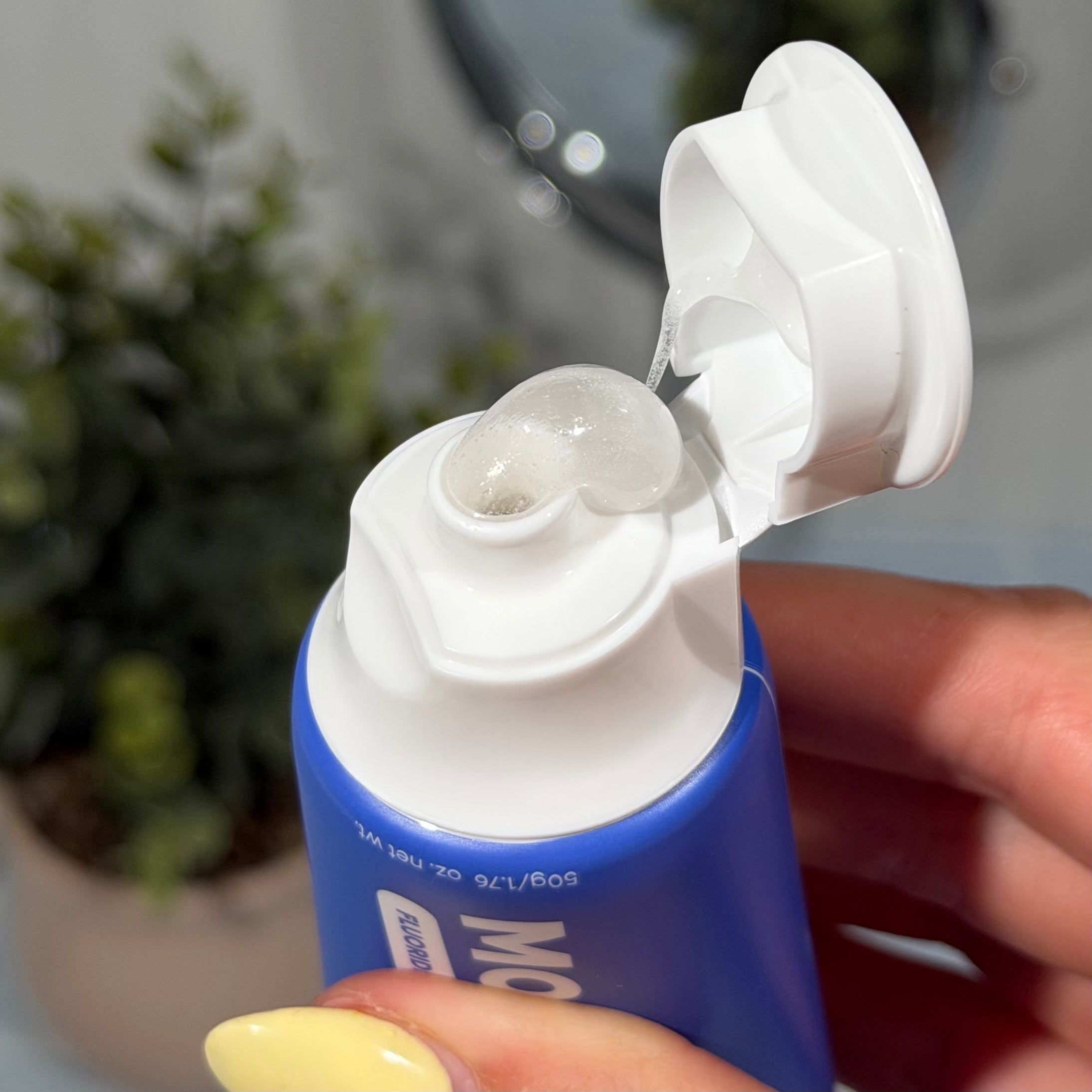 MooGoo Kids Moothpaste Blueberry Smoothie - Fluoride Free 50g — official MooGoo lifestyle image 3