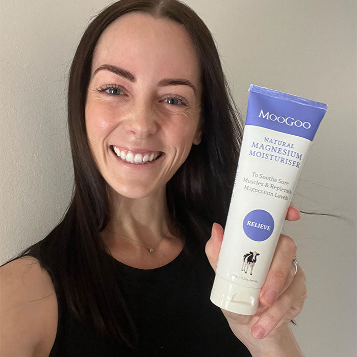 MooGoo Muscle Magic Magnesium Moisturiser 120g — official MooGoo lifestyle image 2