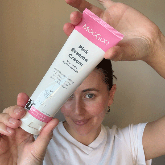 MooGoo Pink Eczema Cream 120g lifestyle image
