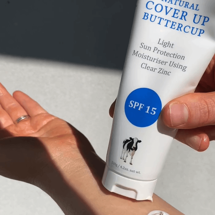 MooGoo Cover Up Buttercup SPF 15 Natural Moisturiser 120g — official MooGoo lifestyle image 3