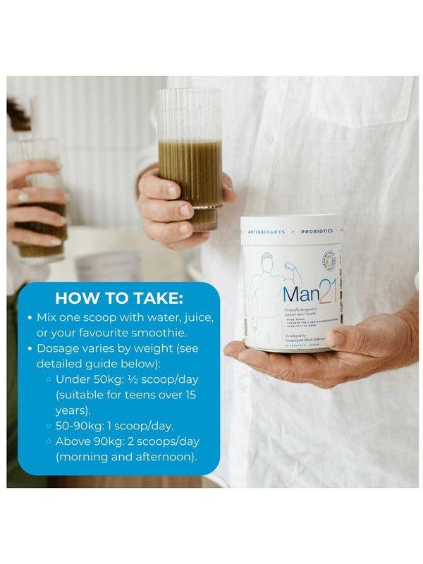 Natural Health by Meah Man21 preparation and dosage guide